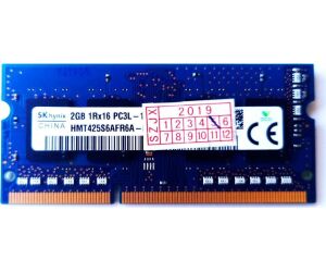 Memoria ram generica ddr3l sodimm 2gb 1600 mhz bulk