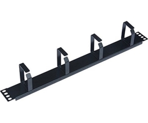 Panel pasa cables wp 1u - metalico - negro