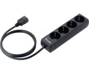 Regleta equip 4 tomas shucko toma iec cable 1.1m