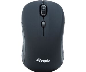 Mouse raton mini equip life optico 4 botones scroll negro wireless inalambrico 1600dpi
