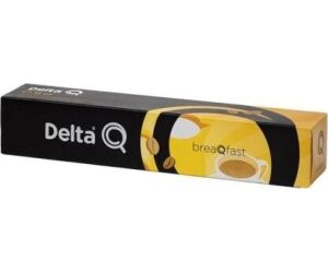 Cápsula Delta BreaQfast para cafeteras Delta/ Caja de 10