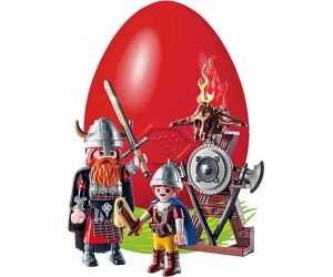 Playmobil vikingos con escudo