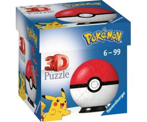 Puzzle 3d ravensburger pokemon pokeball classic