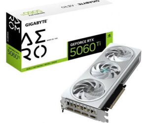 Tarjeta Gráfica Gigabyte GeForce RTX 5060 Ti AERO OC/ 16GB GDDR7