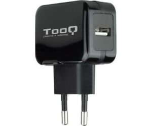 Cargador Pared Automatico 1xusb 5v 2.4a Negro Tooq