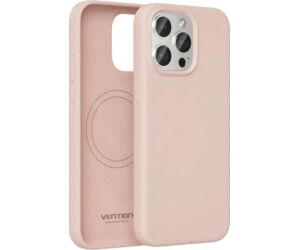 Funda Silicona Magsafe Iphone 13 Pro Rosa Vention