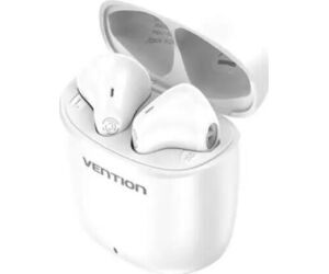 Auriculares Bluetooth Vention NBGW0 con estuche de carga/ Autonomía 7h/ Blancos