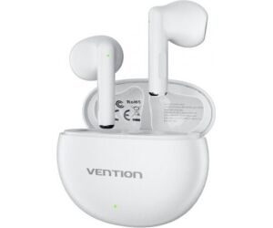 Auriculares Bluetooth Vention ELF 06 NBKW0 con estuche de carga/ Autonomía 6h/ Blancos