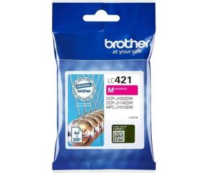 Brother LC-421M cartucho de tinta 1 pieza(s) Original Magenta