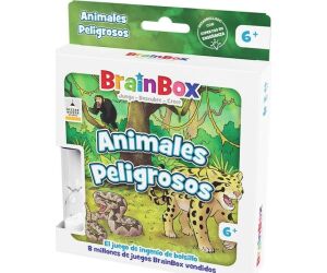 Juego de mesa brainbox pocket animales peligrosos edad recomendada 6 años