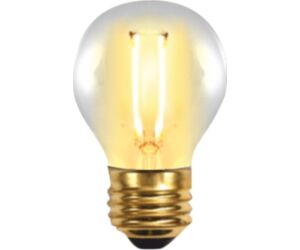 Bombilla led silver electronic filamento edison esferica 2w=25w -  e27 -  2.200k -  320º -  150 lm -  luz extra calida -  a+