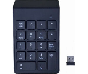 Teclado Numerico Gembird Inalambrico Negro