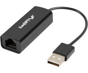 Adaptador usb lanberg 2.0 -  ethernet rj45 100 mb