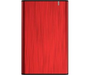 Caja Externa para Disco Duro de 2.5" Aisens ASE-2525RED/ USB 3.1/ Sin tornillos