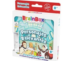 Juego de mesa brainbox pocket personajes relevantes edad recomendada 8 años