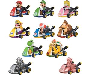 Vehículo mario kart retrofriccion 1 unidad aleatoria