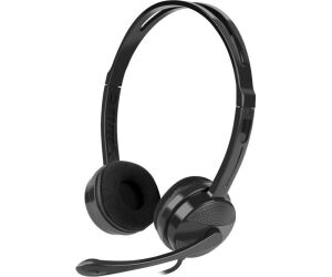Auriculares Natec Canary Go Negro Microfono Alambrico Jack 3.5mm