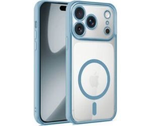 Funda Cool Iphone 17 Pro Magnetica Borde Celeste