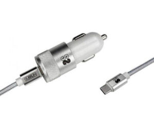 Dual Car Charger Pd20w+qc3.0+c To C/lightning S