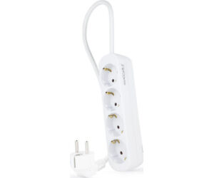 Nanocable Regleta de Enchufes 4 Tomas 1.4 m Blanco