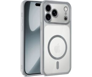 Funda Cool Iphone 17 Pro Magnetica Borde Plata