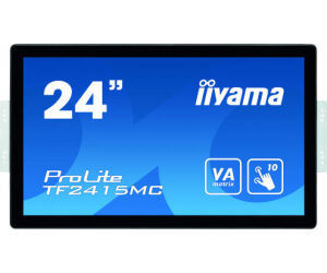 iiyama ProLite TF2415MC-B2 pantalla para PC 60,5 cm (23.8") 1920 x 1080 Pixeles Full HD VA Pantalla táctil Multi-usuario Negro