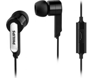 Auriculares Intrauditivos Philips SHE1405/10/ con Micrófono/ Jack 3.5/ Negros