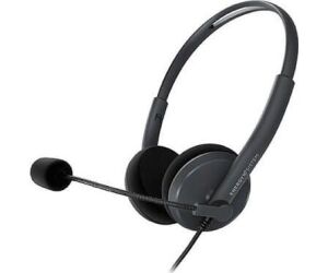Auriculares micro energy sistem office 2 anthracite supraural -  30mm -  cable 150cm -  jack 3.5mm -  antipop -  20hz