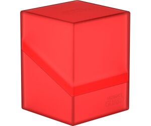Caja de cartas ultimate guard boulder deck case 100+ tamaño estándar ruby