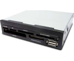 Multilector Interno Metalico Negro Coolbox