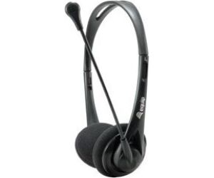 Auricular equip life microfono jack 3.5mm ( incluye adaptador 1 a 2 jacks ) negro