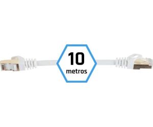 iggual Latiguillo CAT7 SFTP LSZH 10 metros blanco