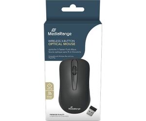 Raton Optico Mediarange Mros209 Wireless Bk-grey