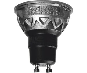 Bombilla led pro silver electronics dicroica 5w=60w -  gu10 -  3000k -  38º -  470 lm -  luz calida -  a+