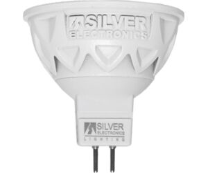 Bombilla led pro silver electronic dicroica 5w=60w -  gu10 -  5000k -  38º -  470 lm -  luz blanca -  a+