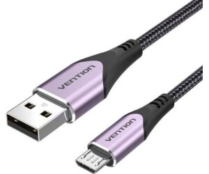 Cable Usb 2.0 A Micro Usb M-m 1.5 M Purpura Vention