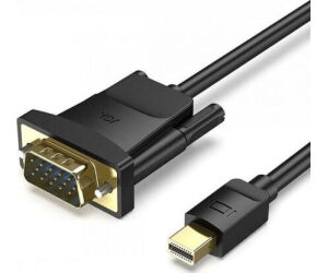 Conversor Mini Displayport/m A Vga/h 1.5 M Negro Vention