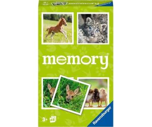 Juego de mesa ravensburger memory animal baby bag