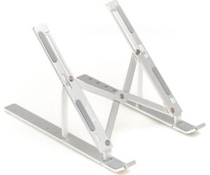 iggual Soporte elevador plegable portátil 17 plata