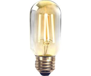 Bombilla led silver electronic filamento edison tubo 2w=20w -  e27 -  2.200k -  320º -  220 lm -  luz extra calida -  a++