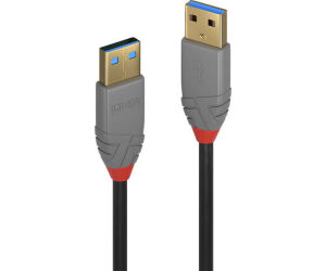Lindy 36751 cable USB USB 3.2 Gen 1 (3.1 Gen 1) 1 m USB A Negro