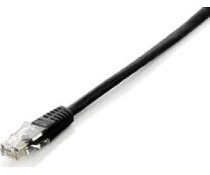Cable red equip latiguillo rj45 u -  utp cat6 15m negro