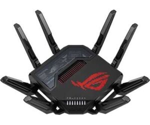 ASUS ROG Rapture GT-BE98 router inalámbrico 10 Gigabit Ethernet Quad-band (2.4 GHz / 5 GHz-1 / 5 GHz-2 / 6 GHz) Negro