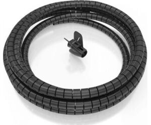 Organizador Cable Aisens En Espiral 25mm Negro 6.0m