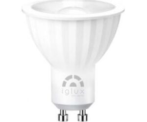 Bombilla Led Iglux XDIM-07120-F V2/ Casquillo GU10/ 7W/ 690 Lúmenes/ 5500K