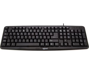 iggual Teclado estándar CK-BASIC-105T negro