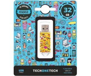 Pendrive 32GB Tech One Tech Emojis USB 2.0