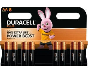 Pack de 8 Pilas AA Duracell Plus Power Boost DPBLR6B8/ 1.5V/ Alcalinas
