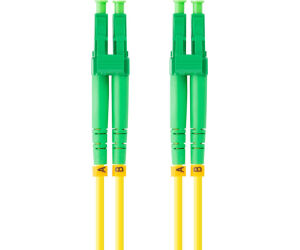 Cable De Fibraoptica Lanberg 5m Mono Lc/apc-lc/apc Duplex G657a1 Lszh Amarill