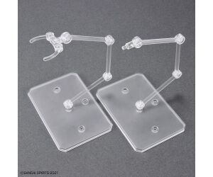 Base para maqueta bandai hobby action base 6 clear